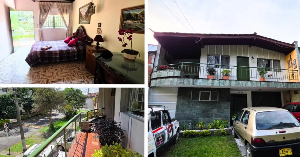 Budget private-room Airbnb in Medellín booked without using Amex Membership Rewards points.
