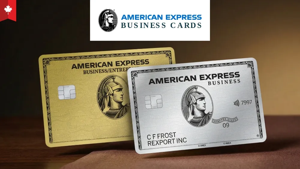 American Express business credit cards in Canada including Business Gold and Business Platinum