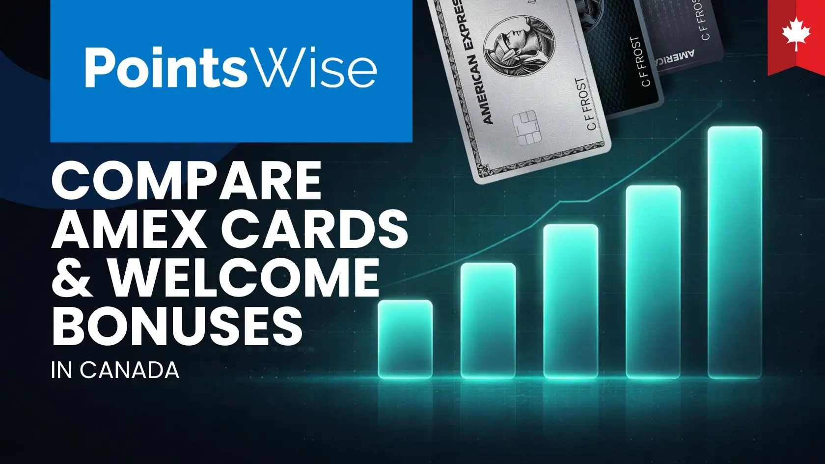 Compare Amex cards and welcome bonuses in Canada with PointsWise